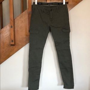 Vigoss green cargo skinny jeans